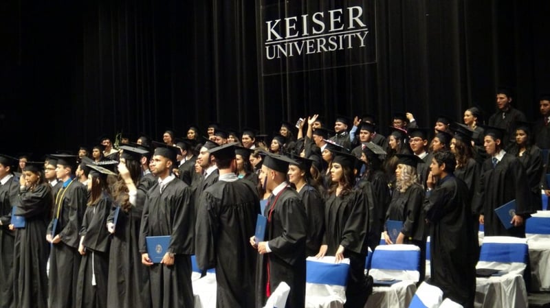 keiser university graduation